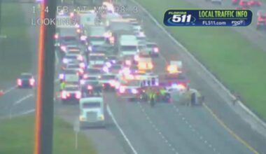 Three-vehicle crash causes traffic delays on I-4 eastbound in Seminole County