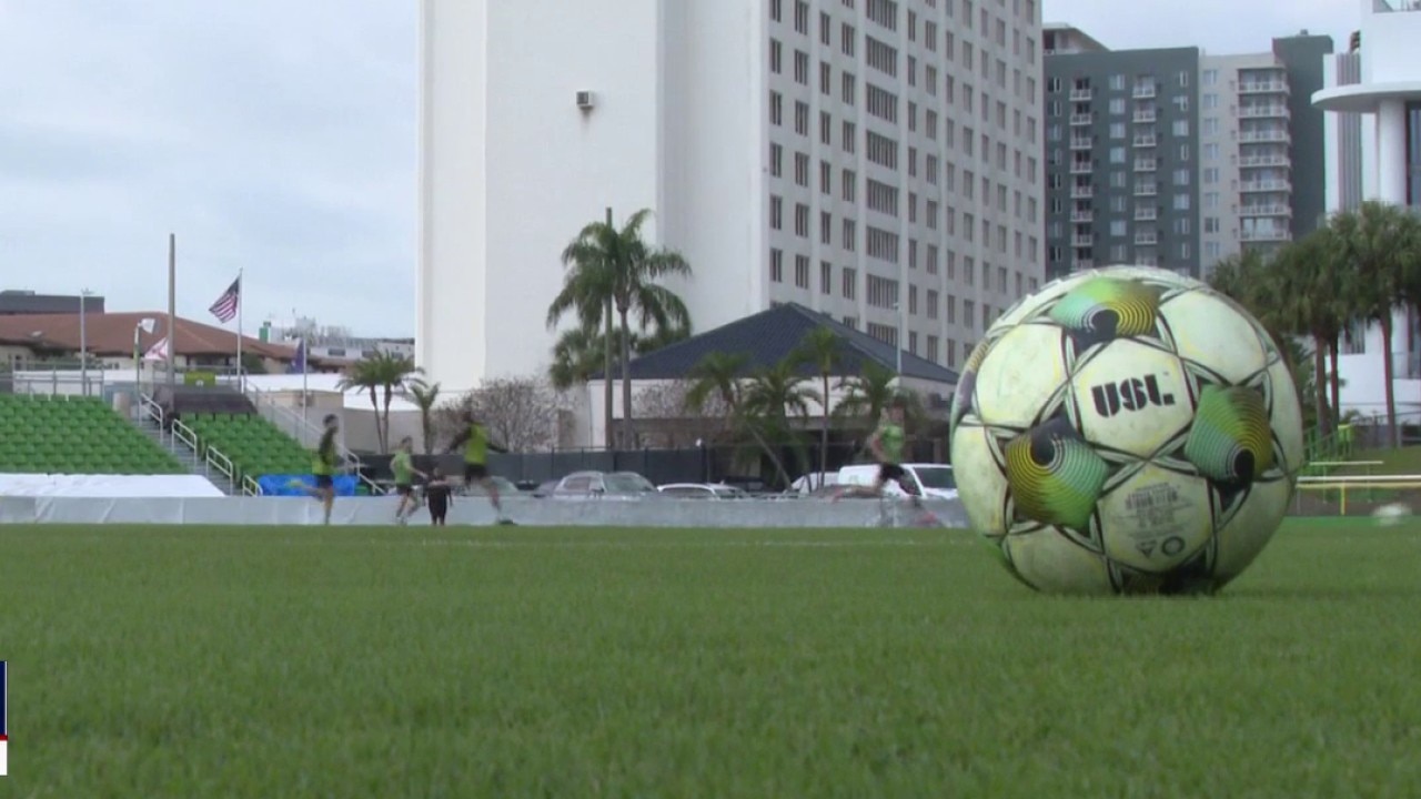 Training camp with new roster for the Rowdies