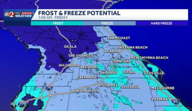 Central Florida braces for coldest temps in 4 years