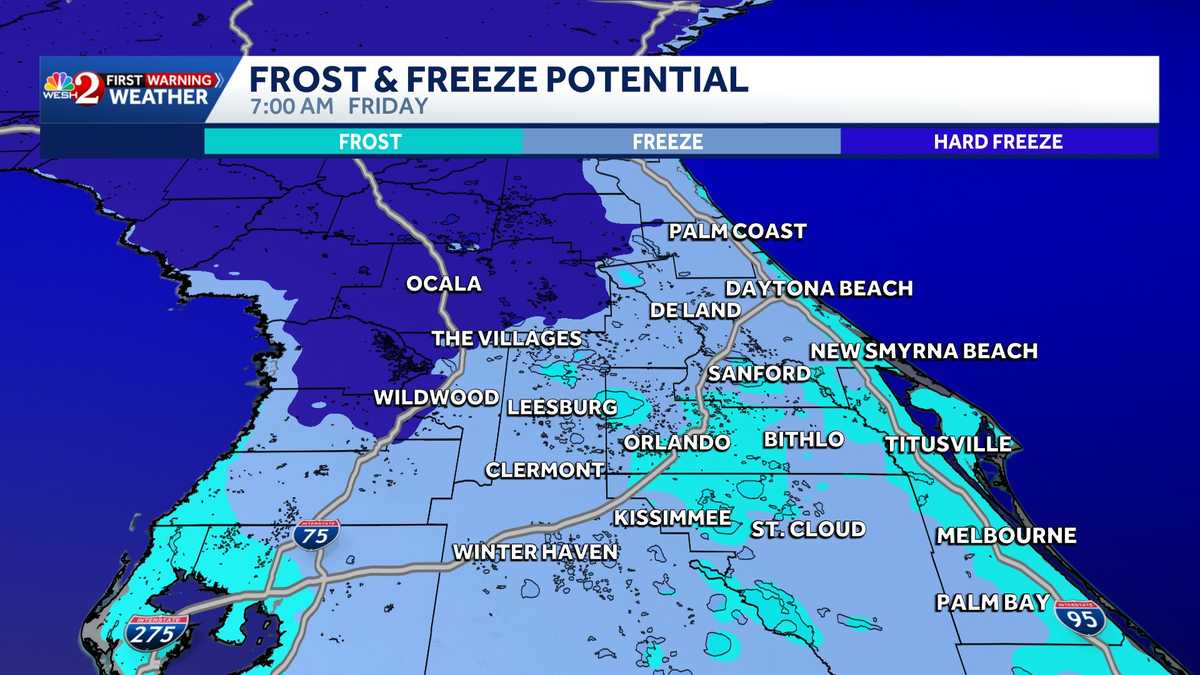 Central Florida braces for coldest temps in 4 years
