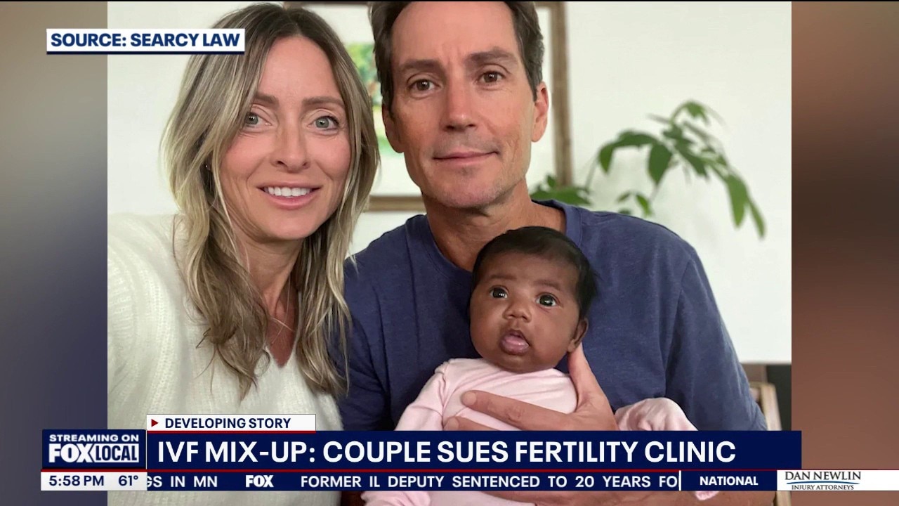 Florida couple sues fertility clinic over IVF error