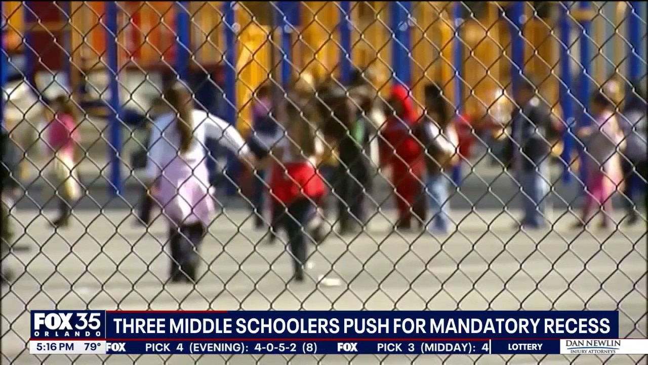 Florida bill would extend recess requirement to middle schools