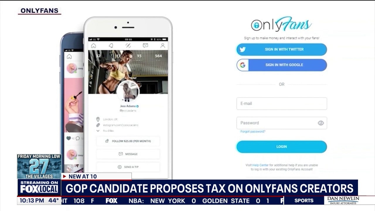 Florida candidate for governor proposes 50% OnlyFans tax