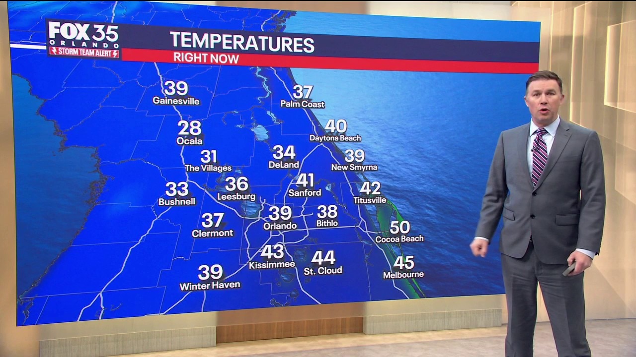 Orlando Weather AM Forecast: Cold temps linger but warm-up on the way