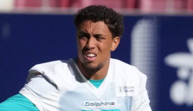 Miami Dolphins wide receiver Nick Westbrook-Ikhine