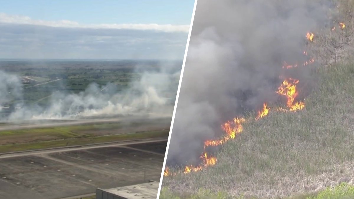 2 grass fires burning in South Florida amid dry conditions – NBC 6 South Florida