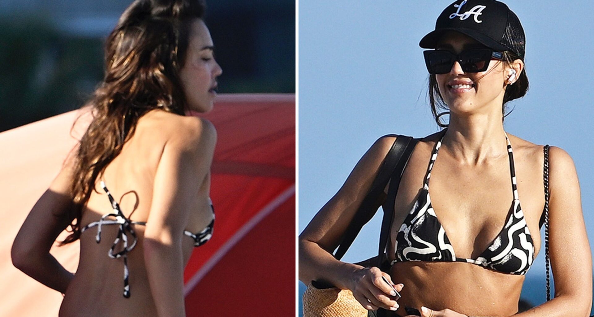 Jessica Alba Hits Miami Beach in Bikini After Divorce From Cash Warren Is Finalized