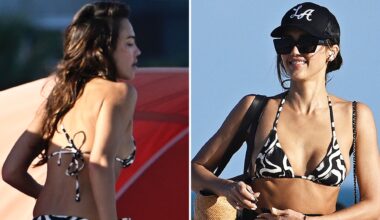 Jessica Alba Hits Miami Beach in Bikini After Divorce From Cash Warren Is Finalized