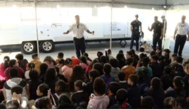 Students learn importance of fire safety during event hosted by Miami Burn Center - WSVN 7News | Miami News, Weather, Sports