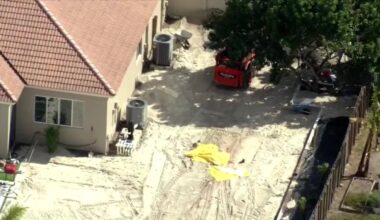 Man dead after being struck by construction vehicle in South Miami-Dade - WSVN 7News | Miami News, Weather, Sports