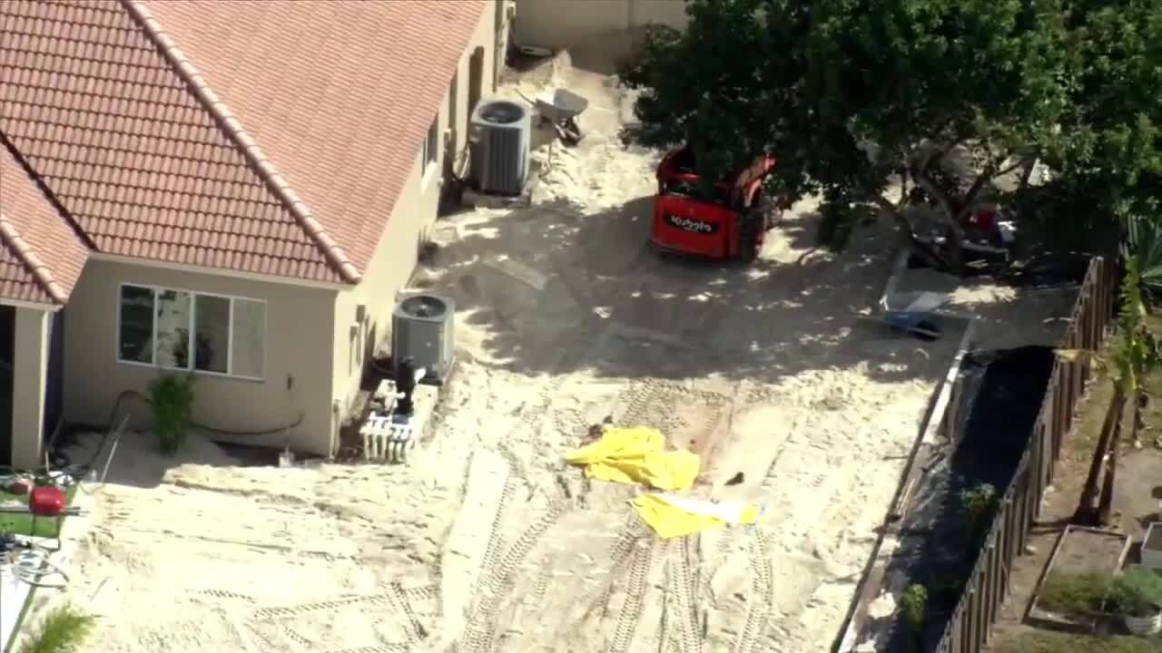 Man dead after being struck by construction vehicle in South Miami-Dade - WSVN 7News | Miami News, Weather, Sports