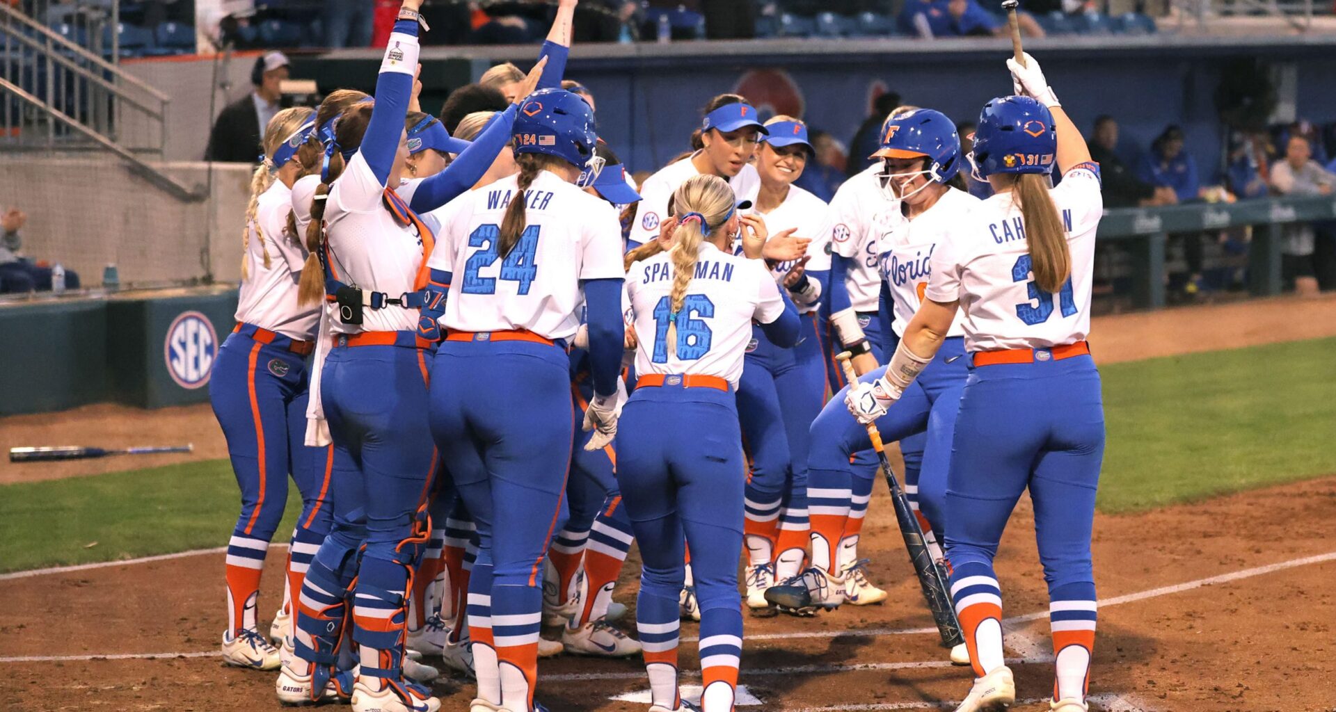Gators Softball Dominates Jacksonville in Split Series - WRUF 98.1 FM | 850 AM