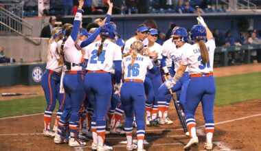 Gators Softball Dominates Jacksonville in Split Series - WRUF 98.1 FM | 850 AM