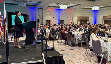 Andria Herr delivers her first State of the County address