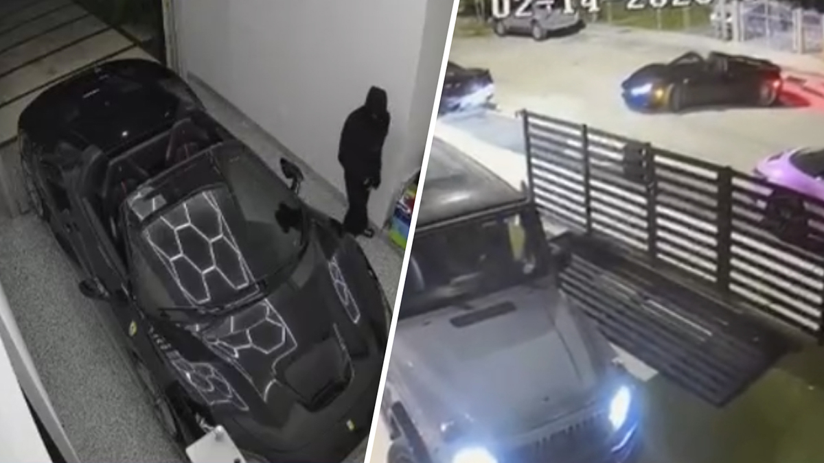 2 suspects break into Miami home and steal influencer’s Ferrari – NBC 6 South Florida
