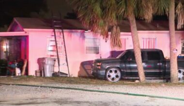 1 hospitalized after fire breaks out at home in Pompano Beach - WSVN 7News | Miami News, Weather, Sports