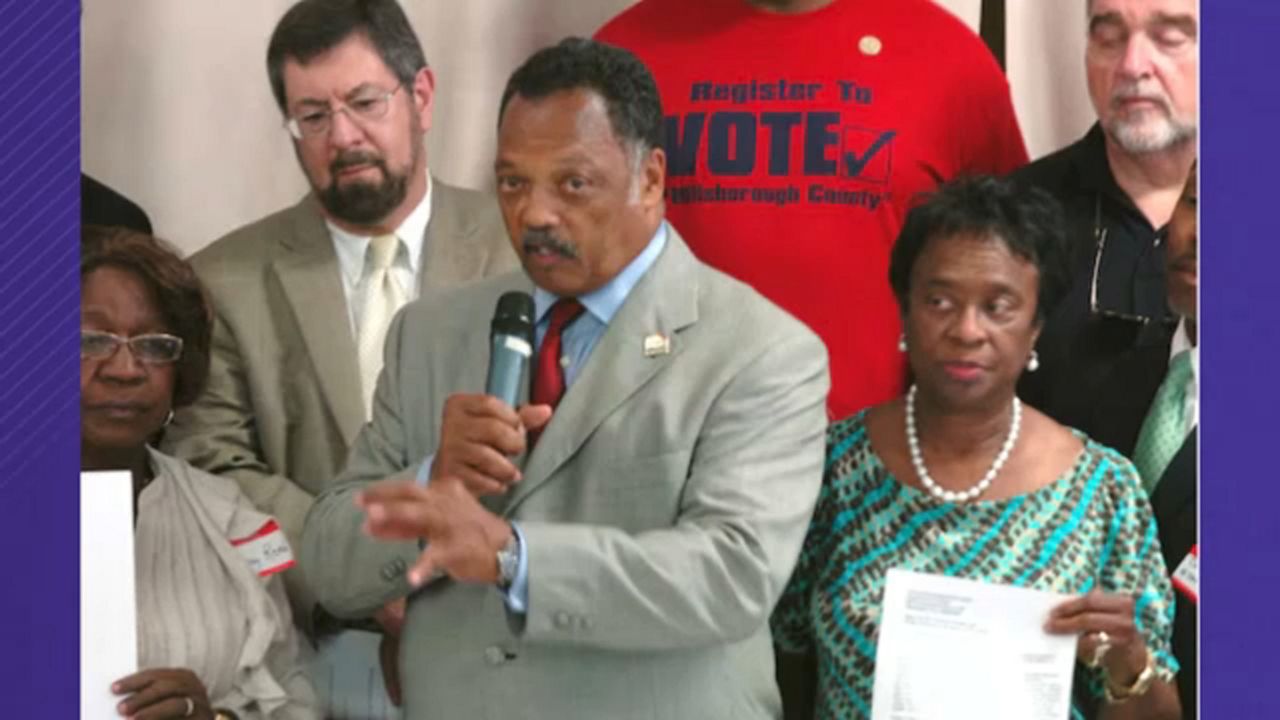 Tampa leaders remember the Rev. Jesse Jackson