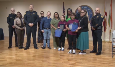 Miami Police officers, students honored during awards ceremony for brave actions - WSVN 7News | Miami News, Weather, Sports