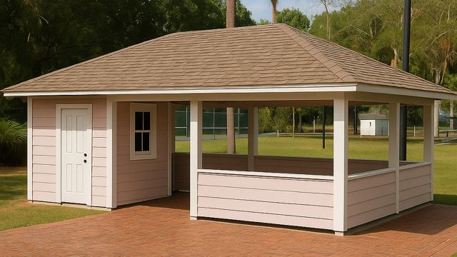 Rendering of the new clubhouse