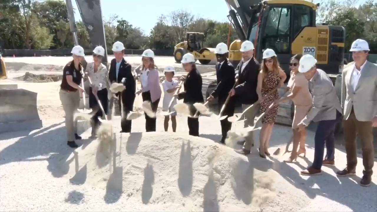 Zoo Miami breaks ground on new animal hospital - WSVN 7News | Miami News, Weather, Sports