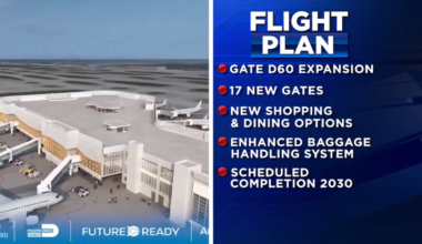 MIA shares details on Concourse D expansion project expected to begin in 2027 - WSVN 7News | Miami News, Weather, Sports