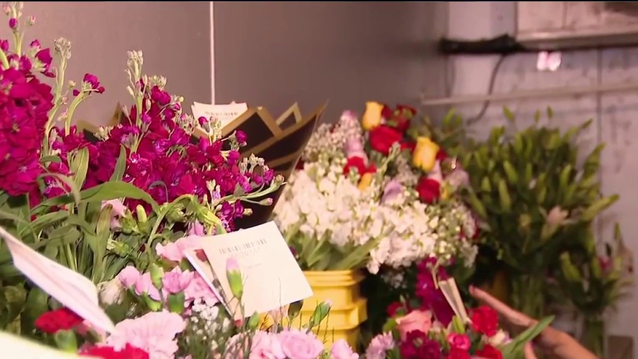 Busy week for florists ahead of Valentine's Day