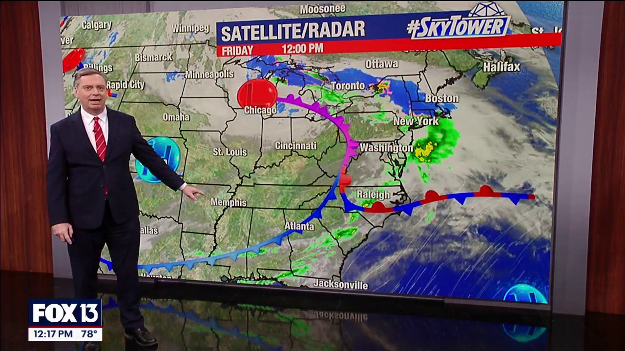 Tampa Weather | Friday Noon forecast