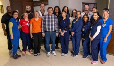 Orlando Health Emergency Room – Osceola Patient Reunites with Care Team After Life-Saving Heart Attack Response