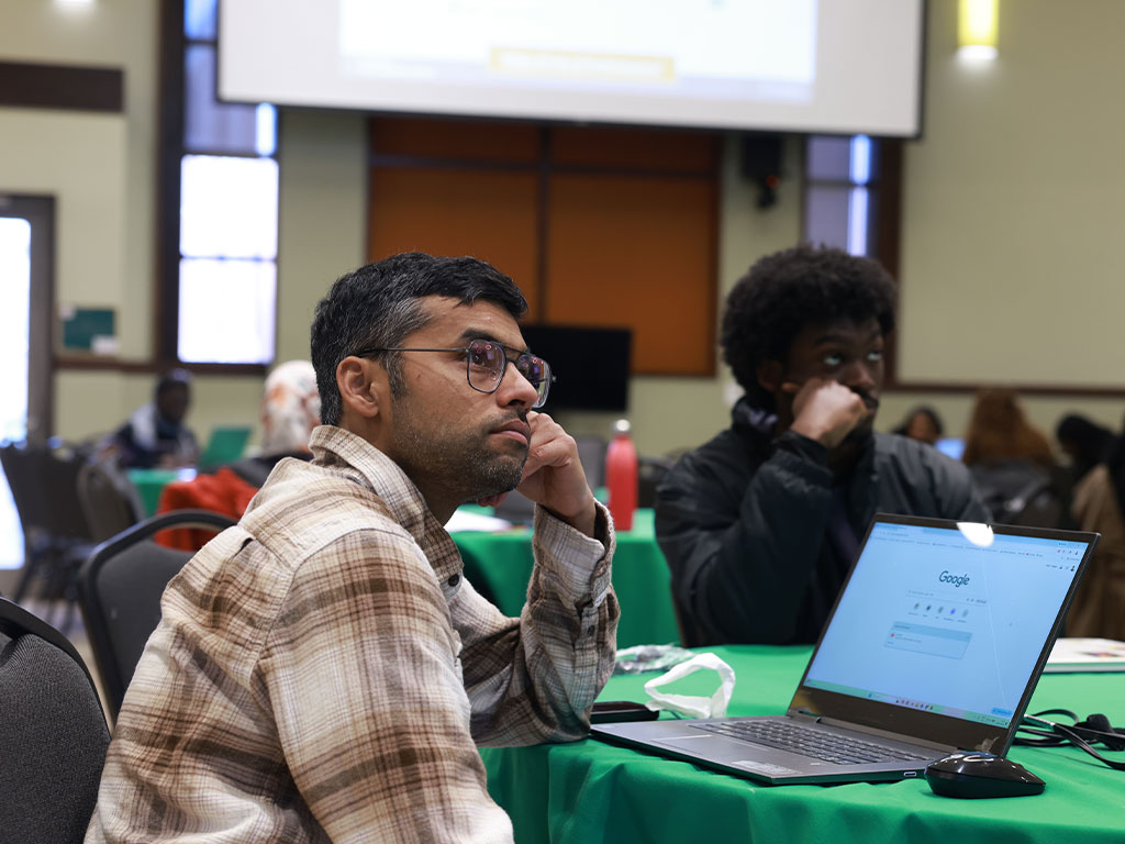 Focused faces, future-forward thinking.