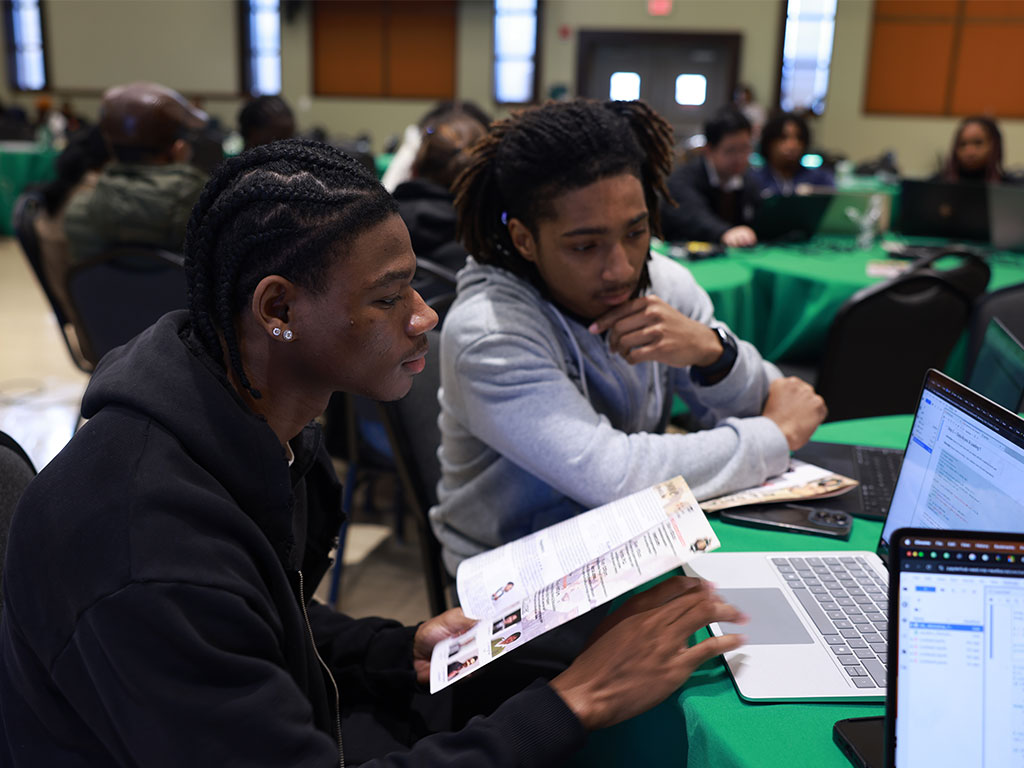 Locked in. Learning today what shapes tomorrow.