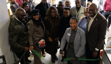 Black history brought to life — attendees gather for the ribbon cutting of the Meek-Eaton exhibit at FAMU, celebrating generations of African American military service, sacrifice and legacy during Black History Month.
