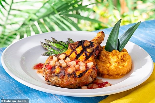 Bahama Breeze specializes in Caribbean-inspired food and tropical cocktails