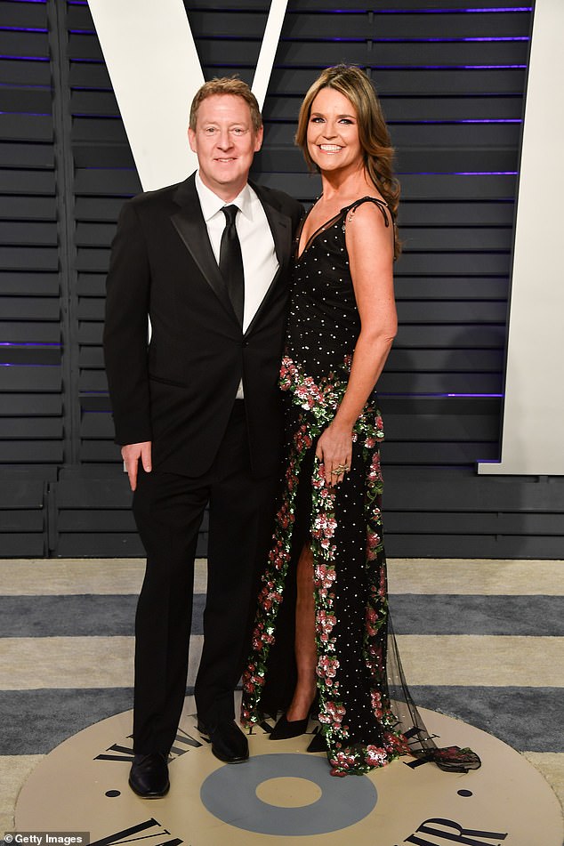 Feldman and Savannah are seen here attending the Vanity Fair Oscar Party in February 2019