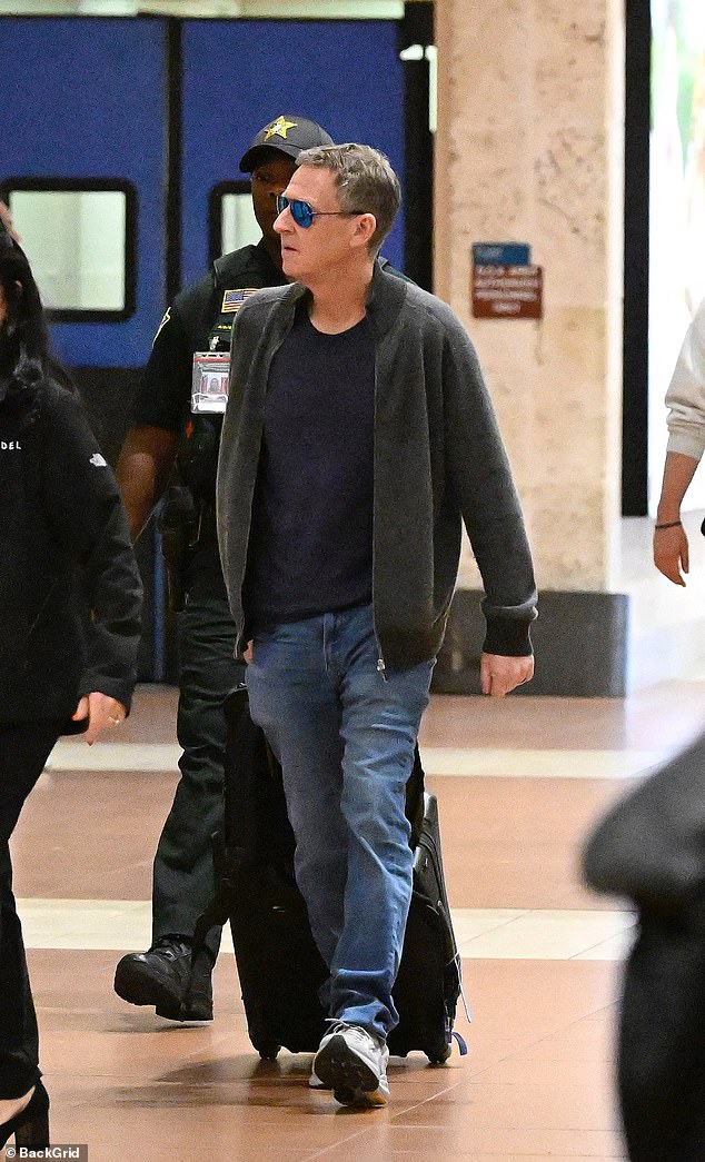 Savannah Guthrie's husband, Michael Feldman, was seen for the first time since his mother-in-law's disappearance