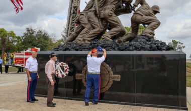 PHOTO GALLERY | Anniversary of Iwo Jima remembered