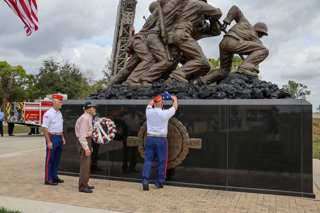 PHOTO GALLERY | Anniversary of Iwo Jima remembered