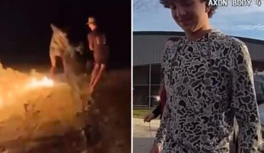 Florida teen Bradey Ming intentionally set friend on fire in horrifying prank caught on camera