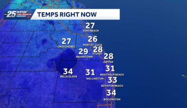 Freeze and extreme cold warnings continue as South Florida faces its coldest air in years