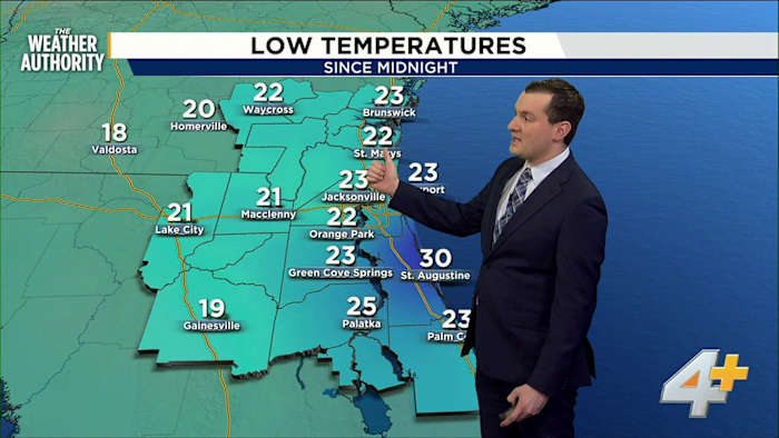 Cold Weather Advisory issued for Northeast Florida and Southeast Georgia
