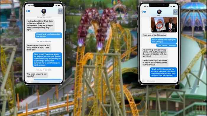 ‘Hell of a day:’ Texts reveal state inspectors’ response to Universal roller coaster death