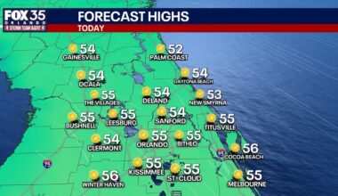 Orlando weather: Bitter cold across Central Florida, but warmup on the way