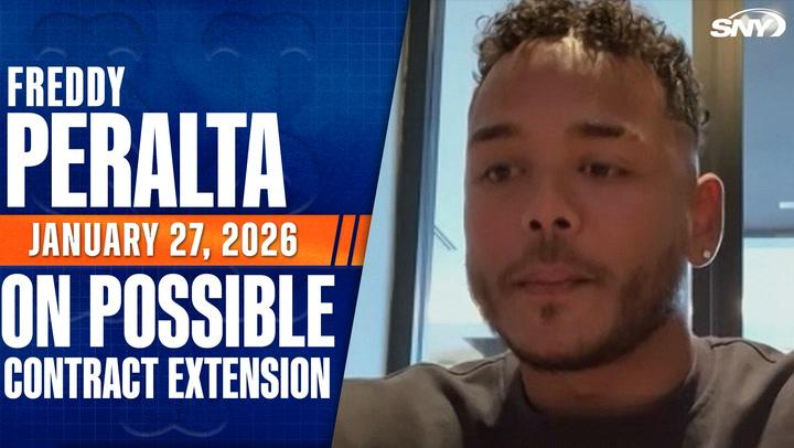 New Mets starter Freddy Peralta answers contract extension question
