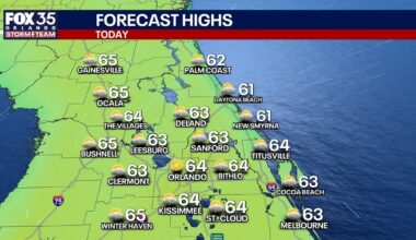 Orlando weather: Warmer temperatures ahead for Central Florida