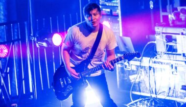 The Wombats (and a wombat) got jangly at the Beacham