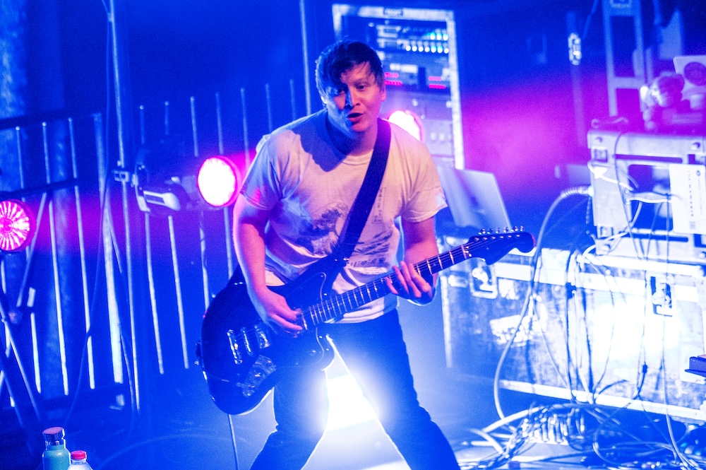 The Wombats (and a wombat) got jangly at the Beacham