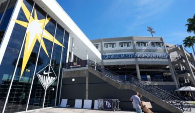 Florida governor, Manfred voice support for Rays park in Tampa