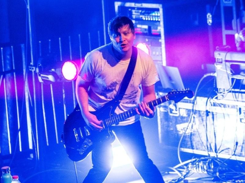 The Wombats (and a wombat) got jangly at the Beacham