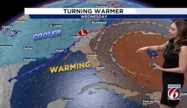 Florida, is that you? Sunshine State returns to 70s, but cold front on the way