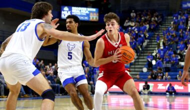 Miami RedHawks extend historic 23-game winning streak, beat Buffalo 73-71