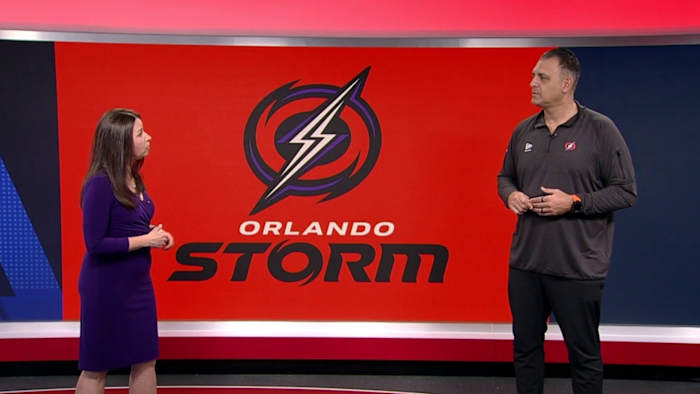 Orlando Storm head coach talks to News 6 sports director Jamie Seh